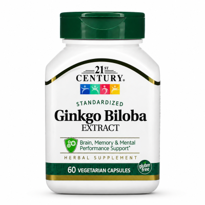 Ginkgo Biloba Extract - 60 vcaps