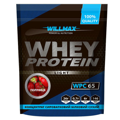 WHEY PROTEIN 65% 1кг Полуниця WHEY PROTEIN 65% 1кг Полуниця