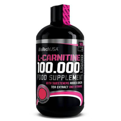 BioTech L-Carnitine 100 000, 500 мл (яблуко) BioTech L-Carnitine 100 000, 500 мл (яблуко)