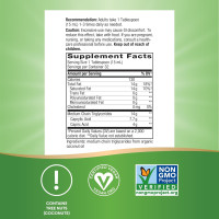 100% Organic MCT Oil - 16 oz 100% Organic MCT Oil - 16 oz