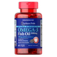 Omega-3 Fish Oil Extra Strength 1500 mg (450 mg Active Omega-3) 60 Softgels Omega-3 Fish Oil Extra Strength 1500 mg (450 mg Active Omega-3) 60 Softgels