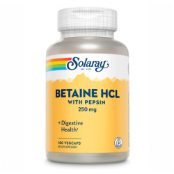 Betaine HCl 250mg - 180 vcaps Betaine HCl 250mg - 180 vcaps