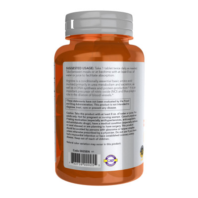 Arginine 1000mg - 60 tabs Arginine 1000mg - 60 tabs
