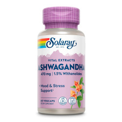 Ashwaganda Root Extract 470mg - 60vcaps Ashwaganda Root Extract 470mg - 60vcaps
