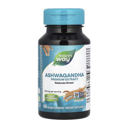 Ashwagandha - 60 vcaps (Пошкоджена етикетка) Ashwagandha - 60 vcaps (Пошкоджена етикетка)