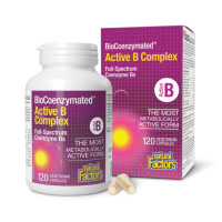 BioCoenzymated Active B Complex - 120 caps BioCoenzymated Active B Complex - 120 caps