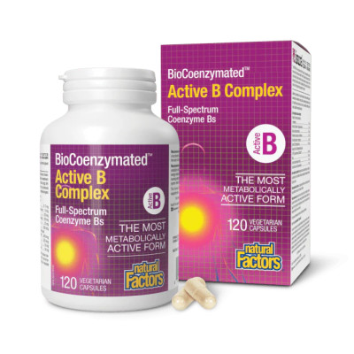 BioCoenzymated Active B Complex - 120 caps BioCoenzymated Active B Complex - 120 caps
