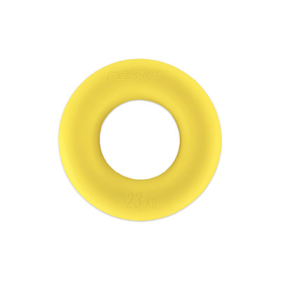 Еспандер кистьовий кільце EasyFit Ring 23 кг жовтий Еспандер кистьовий кільце EasyFit Ring 23 кг жовтий