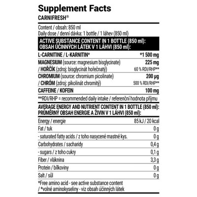 Carni Fresh - 850ml Pineaple Carni Fresh - 850ml Pineaple