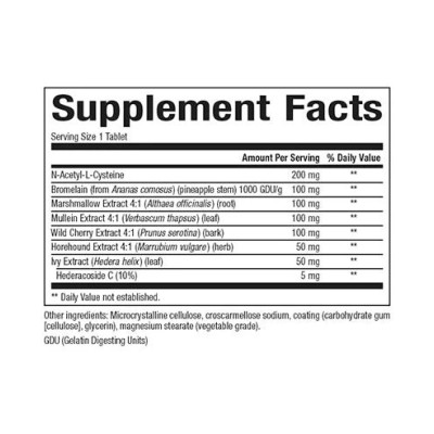 Lung, Bronchial & Sinus Health - 45 tabs Lung, Bronchial & Sinus Health - 45 tabs