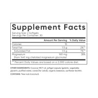 Magnesium Glycinate 160mg - 60 softgels Magnesium Glycinate 160mg - 60 softgels