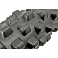Масажний ролик EasyFit Grid Roller PRO 33 см Чорний Масажний ролик EasyFit Grid Roller PRO 33 см Чорний