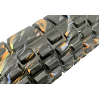Масажний ролик EasyFit Grid Roller 33 см v.1.1 Multi Чорний Масажний ролик EasyFit Grid Roller 33 см v.1.1 Multi Чорний
