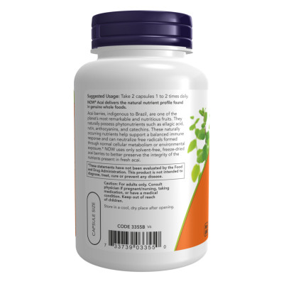 ACAI 500mg - 100 vcaps ACAI 500mg - 100 vcaps