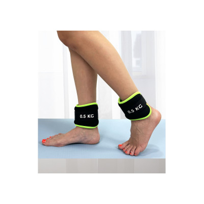 Обтяжувачі EasyFit Comfort 0,5 кг для ніг та рук з металом (пара) Обтяжувачі EasyFit Comfort 0,5 кг для ніг та рук з металом (пара)