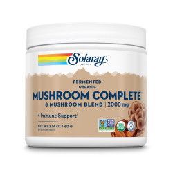 Organic Fermented Mushroom Complete 2000mg - 60g (Пошкоджена етикетка) Organic Fermented Mushroom Complete 2000mg - 60g (Пошкоджена етикетка)