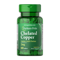 Copper Chelate 2mg - 100tab Copper Chelate 2mg - 100tab