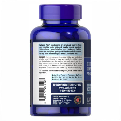 Glucosamine Chondroitin MSM Double Strength - 120 caps Glucosamine Chondroitin MSM Double Strength - 120 caps