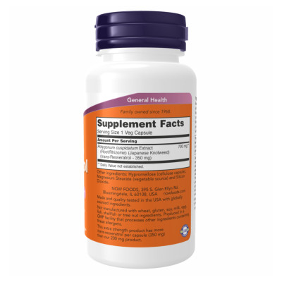 Resveratrol 350mg - 60 vcaps Resveratrol 350mg - 60 vcaps