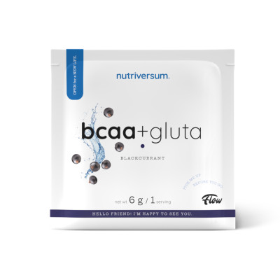 Sample BCAA+Gluta Sugar Free - 6g Blackcurrant Sample BCAA+Gluta Sugar Free - 6g Blackcurrant