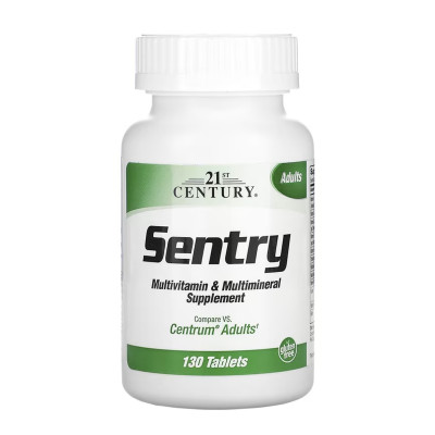 Sentry - 130 tabs (Пошкоджена банка) Sentry - 130 tabs (Пошкоджена банка)