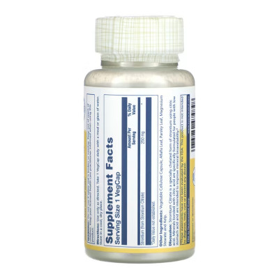 Strontium Citrate 250mg - 60 vcaps Strontium Citrate 250mg - 60 vcaps