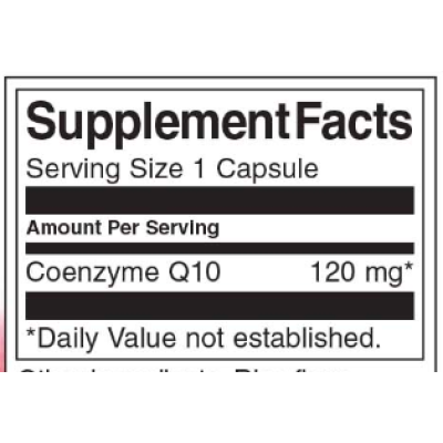 COQ10 120 mg - 100 softg COQ10 120 mg - 100 softg