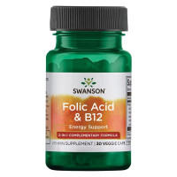 Folic Acid B12 - 30 vcaps Folic Acid B12 - 30 vcaps