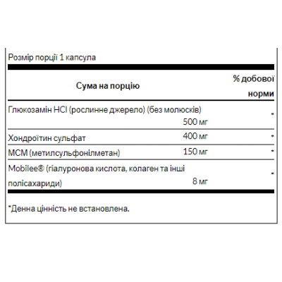 Glucosamine Chondroitin MSM - 90caps Glucosamine Chondroitin MSM - 90caps
