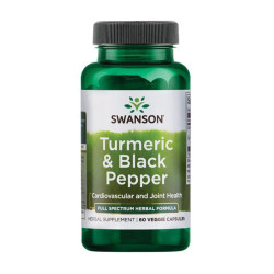 Turmeric Black Pepper - 60veg caps Turmeric Black Pepper - 60veg caps