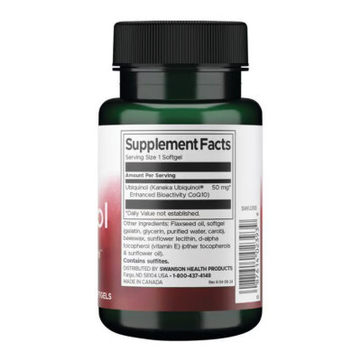 Ubiquinol 50mg - 60 softgels Ubiquinol 50mg - 60 softgels