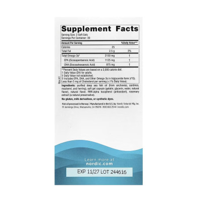 Ultimate Omega 2X - 60 softgels Ultimate Omega 2X - 60 softgels