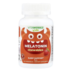 VitaWorks Kids Melatonin 1 mg - 120 chewables (До 01.27) VitaWorks Kids Melatonin 1 mg - 120 chewables (До 01.27)