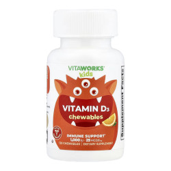 VitaWorks Kids Vitamin D - 120 chewables VitaWorks Kids Vitamin D - 120 chewables
