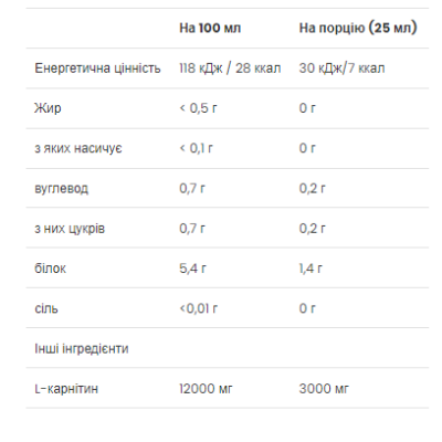 L-Carnitine 3000 - 7x25 ml Citrus