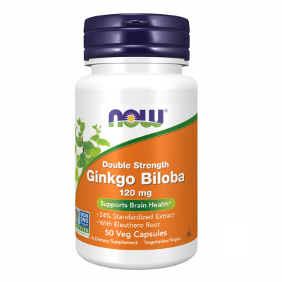 Ginkgo Biloba 120mg - 50 vcaps Ginkgo Biloba 120mg - 50 vcaps