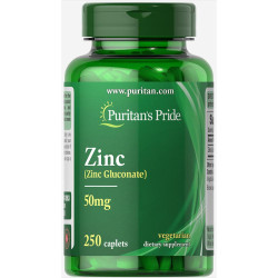 Zinc 50 mg - 250 Caplets Zinc 50 mg - 250 Caplets