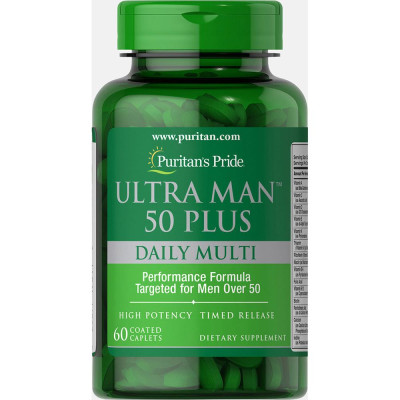 Ultra Man™ 50 Plus - 60 Caplets Ultra Man™ 50 Plus - 60 Caplets