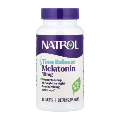 Time Release Melatonin 10mg - 60 tab Time Release Melatonin 10mg - 60 tab