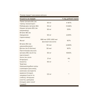 B-Complex 50 - 100 vcaps B-Complex 50 - 100 vcaps