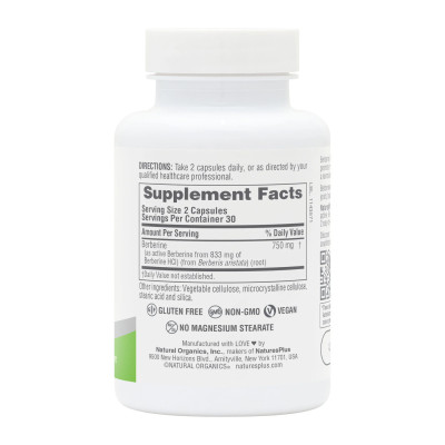 Berberine 750 mg - 60 caps Berberine 750 mg - 60 caps