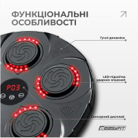 Боксерський тренажер EasyFit настінний музичний з підсвіткою Боксерський тренажер EasyFit настінний музичний з підсвіткою