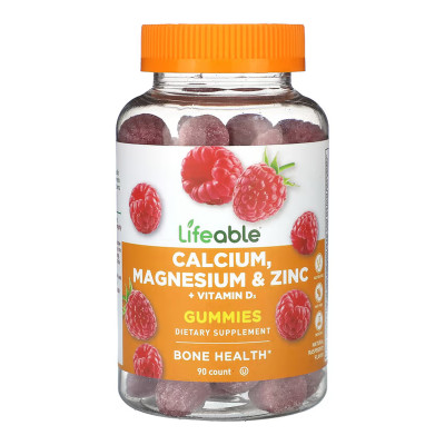 Calcium Magnesium & Zinc + Vitamin D Adult - 90 gummies Calcium Magnesium & Zinc + Vitamin D Adult - 90 gummies