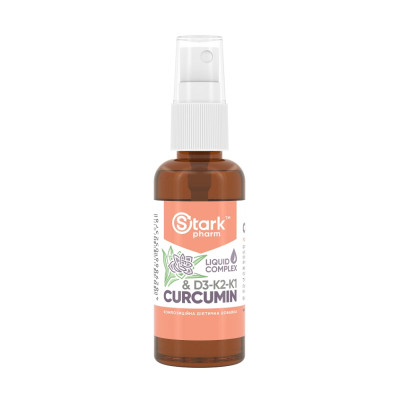 Curcumin & D3-K2-K1 Liquid Extract - 50ml Curcumin & D3-K2-K1 Liquid Extract - 50ml