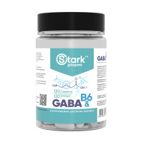 GABA & B6 500mg - 120 tabs (До 09.26) GABA & B6 500mg - 120 tabs (До 09.26)
