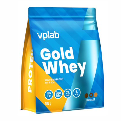 Gold Whey - 500g Chocolate (До 08.26+Пошкоджена упаковка) Gold Whey - 500g Chocolate (До 08.26+Пошкоджена упаковка)