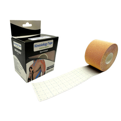Кінезіологічний тейп EasyFit Kinesio бежевий Кінезіологічний тейп EasyFit Kinesio бежевий