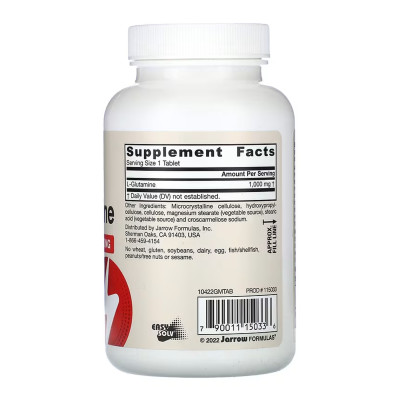 L-Glutamine 1000 mg - 100 tabs L-Glutamine 1000 mg - 100 tabs