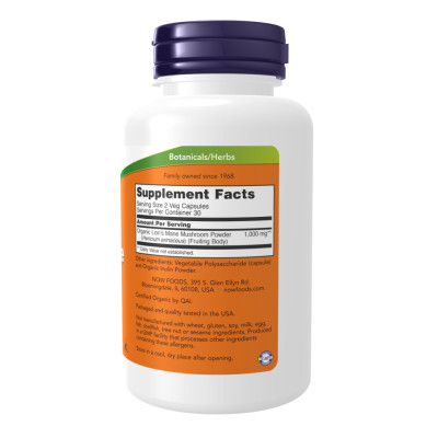 Lion's Mane 500mg - 60 vcaps Lion's Mane 500mg - 60 vcaps