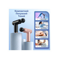 Масажний пістолет EasyFit Impact для тіла з 4 насадками Масажний пістолет EasyFit Impact для тіла з 4 насадками